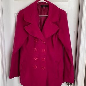 3/25.00 - Pink pea coat